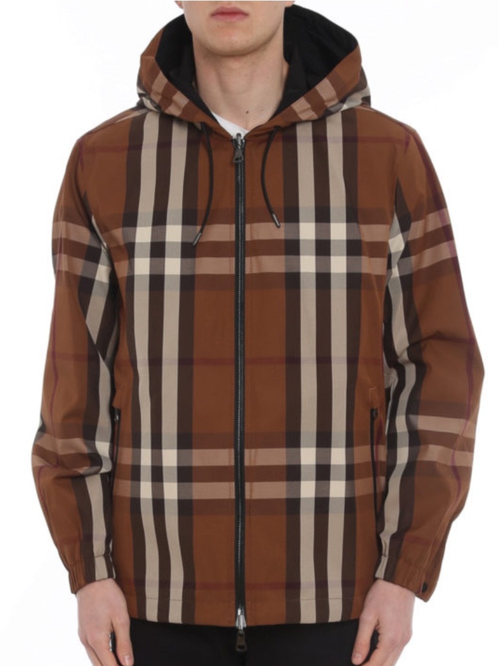 BURBERRY LONDON Stretton Check Reversible 2 Sided Jacket Mens Size XL Authentic